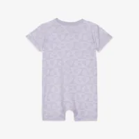 Nike Sweet Swoosh Baby (0-9M) Romper цвет фиолетовый