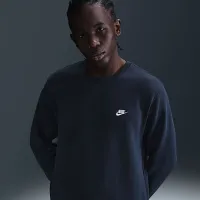 Nike Club чоловічі Fleece Crew блакитний