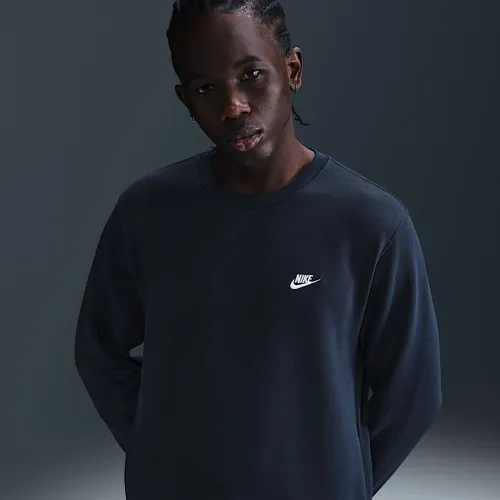 Nike Club чоловічі Fleece Crew блакитний