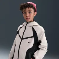 Nike Tech Big детские (для мальчиков) Woven Куртка цвет серый