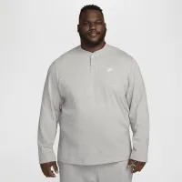 Nike Club чоловічі Long-Sleeve Henley колір сірий