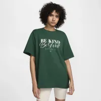 Nike Sportswear женская футболка цвет зеленый