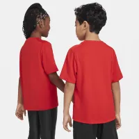 Nike Multi Big детские (для мальчиков) Dri-FIT тренировочные Top цвет красный