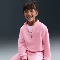 Nike Little дитячі 2-Piece Wide Leg Club Fleece комплект Pink