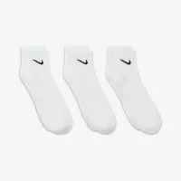 Nike Everyday Cushioned тренировочные Ankle носки (3 пары) цвет белый