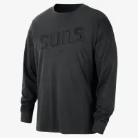 Phoenix Suns Courtside Premium Essential чоловічі Nike NBA Long-Sleeve футболка колір чорний