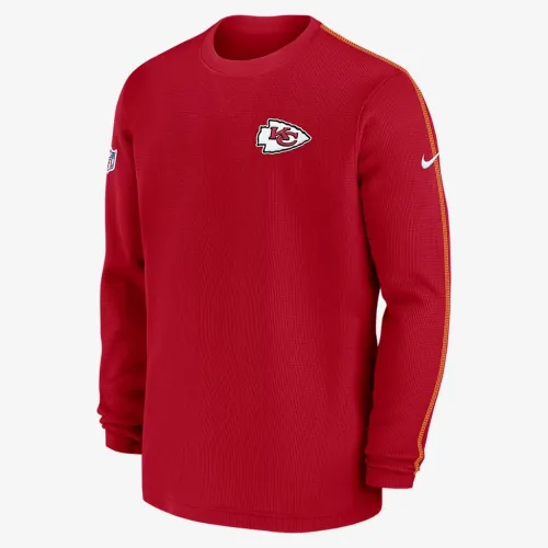 Kansas City Chiefs Sideline Coach Men’s Nike NFL Long-Sleeve Top колір червоний