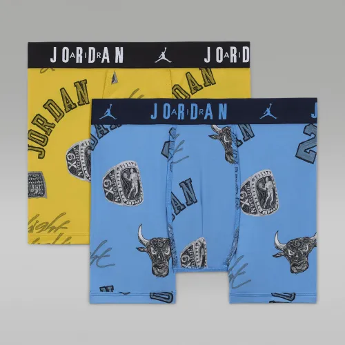 Nike Jordan Dri-FIT MJ Essentials Big детские Printed трусы цвет черный