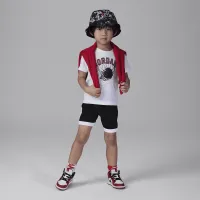 Nike Jordan Hoop Styles Toddler 2-Piece шорты набор цвет черный