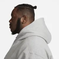 Nike Solo Swoosh чоловічі Fleece Pullover Толстовка з капюшоном колір сірий
