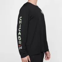 Nike Miler чоловічі Dri-FIT UV Long-Sleeve Running Top колір чорний