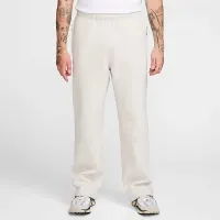 Nike Solo Swoosh чоловічі Open-Hem Fleece Pants колір сірий