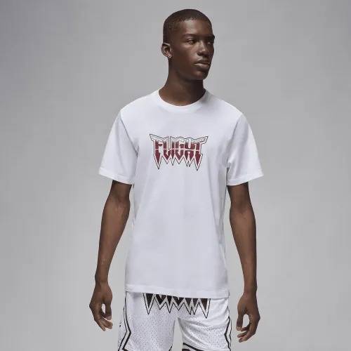 Nike Jordan Brand чоловічі футболка колір білий