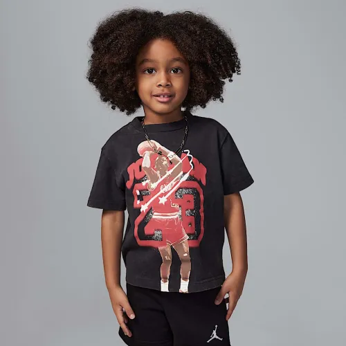 Nike Jordan Toddler 40th Anniversary футболка цвет черный