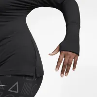 Nike Element женская Running Top (Plus) Black