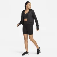 Nike Therma-FIT One женская Full-Zip Толстовка с капюшоном цвет черный