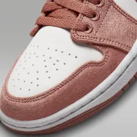 Nike Air Jordan 1 Low SE женская Кроссовки Orange