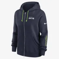 Seattle Seahawks Phoenix женская Nike NFL Full-Zip Толстовка с капюшоном синий