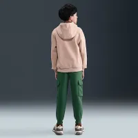 Nike Sportswear Club Fleece Big детские Cargo Pants цвет зеленый