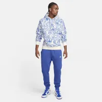 Nike Sportswear Club Fleece чоловічі Pullover Printed Толстовка з капюшоном колір білий