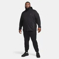 Nike Tech мужские Lightweight Knit Full-Zip Толстовка с капюшоном цвет черный