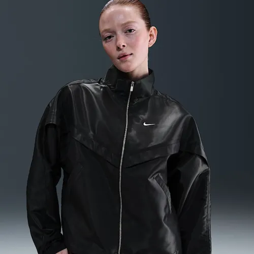 Nike Sportswear Windrunner жіноча Shine Куртка колір чорний
