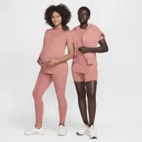 Nike (M) One женская Dri-FIT Slim-Fit Short-Sleeve Top (Maternity) Pink