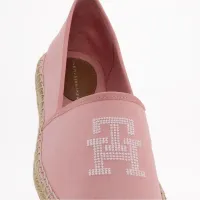 Кроссовки Tommy Hilfiger Embroideцвет красный Espadrille FW0FW07101-TQS - Розовые