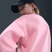 Nike Sportswear Club Fleece Big дитячі оверсайз світшот Pink