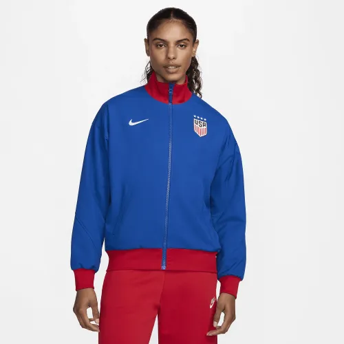 USMNT Strike жіноча Nike Dri-FIT Soccer Куртка блакитний