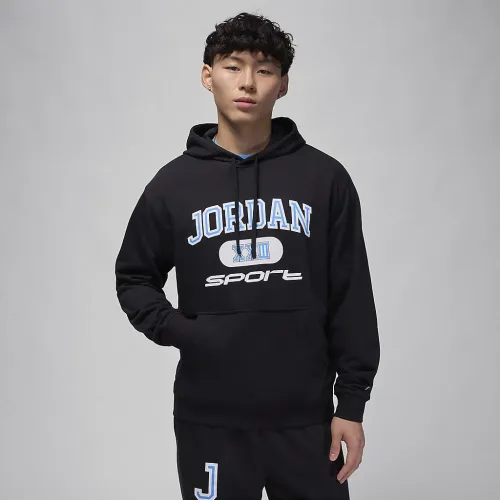 Nike Jordan Sport Crossover мужские Dri-FIT Pullover Толстовка с капюшоном цвет черный
