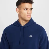 Nike Club мужские Winterized Pullover Толстовка с капюшоном синий