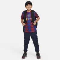 FC Barcelona Academy Pro Big детские Nike Dri-FIT Soccer Pre-Match Top синий