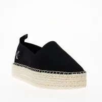 Кросівки Calvin Klein Platform Espadrille ML BTW YW0YW01378-BEH - Чорні