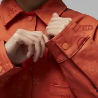 Nike Jordan женская Trucker Куртка Orange