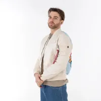 Куртка Alpha Industries MA-1 VF Fighter Squadron 108101578 - кремова