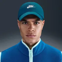 Nike Club Unstructuцвет красный Futura Wash Cap синий