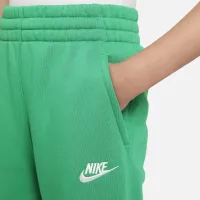 Nike Sportswear Club Fleece Big дитячі (Girls') Wide-Leg Pants колір зелений