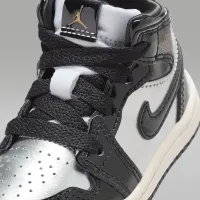 Nike Jordan 1 Mid SE Baby/Toddler Кросівки колір чорний