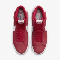 Nike SB Zoom Blazer Mid Skate Кроссовки цвет красный
