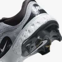 Nike Alpha Huarache Elite 4 Low MCS чоловічі бейсбольні бутси колір сірий