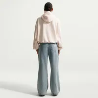 Nike Sportswear жіноча оверсайз French Terry Graphic Pullover Толстовка з капюшоном колір білий