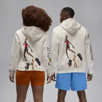 Nike Jordan Artist Series By Darien Birks чоловічі Fleece Толстовка з капюшоном колір білий