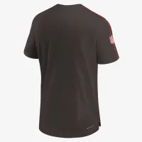 Cleveland цвет коричневыйs Sideline Coach мужские Nike Dri-FIT NFL Top цвет коричневый