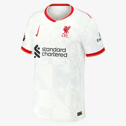 Mohamed Salah Liverpool 2024/25 Match Third чоловічі Nike Dri-FIT ADV Soccer Jersey колір білий