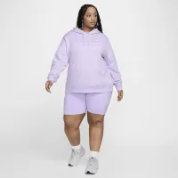 Nike Sportswear Club Fleece жіноча Pullover Толстовка з капюшоном (великі розміри) колір фіолетовий