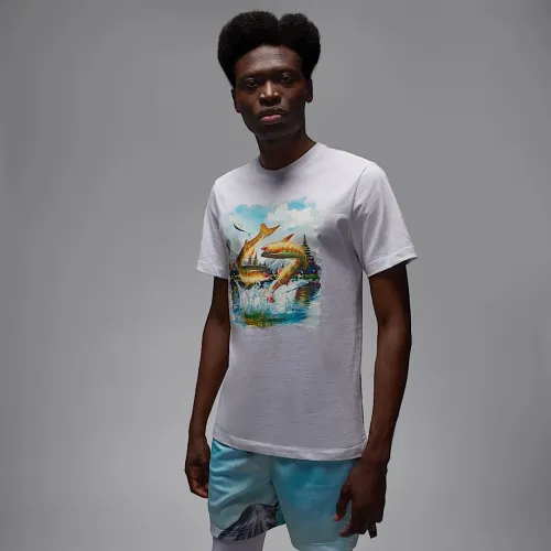 Nike Luka мужские футболка цвет белый