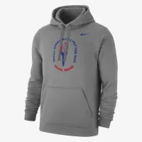 USATF Club Fleece чоловічі Nike Running Pullover Толстовка з капюшоном колір сірий