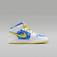 Nike Air Jordan 1 Mid Sneaker School Big дитячі Кросівки колір білий
