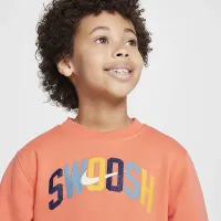 Nike Sportswear Powder Play Little детские Lightweight Fleece 2-Piece Crew набор синий